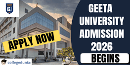 Geeta University Admission 2026 Begins Apply Now
